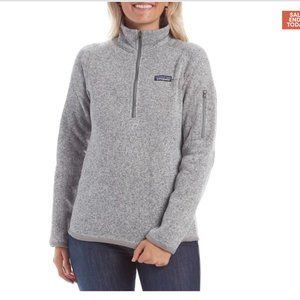 Patagonia Better 1/4 Zip Sweater Sz M Grey